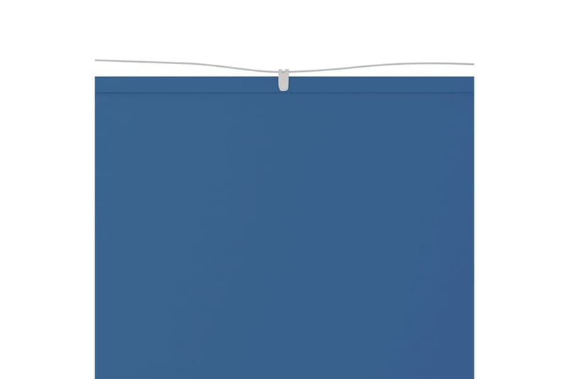 Markis vertikal blå 100x420 cm oxfordtyg - Blå - Utemöbler - Solskydd - Markiser - Fönstermarkis