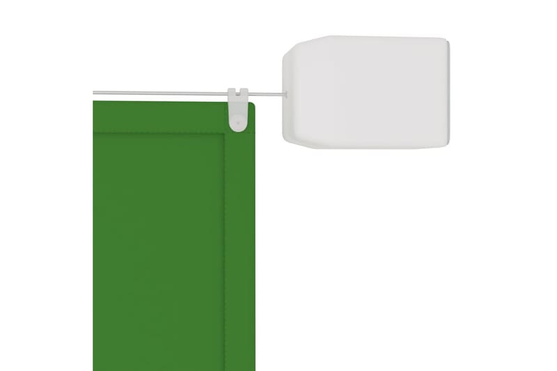 Markis vertikal ljusgrön 140x360 cm oxfordtyg - Grön - Utemöbler - Solskydd - Markiser - Fönstermarkis