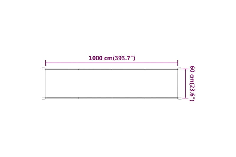 Markis vertikal ljusgrön 60x1000 cm oxfordtyg - Grön - Fönstermarkis - Markiser