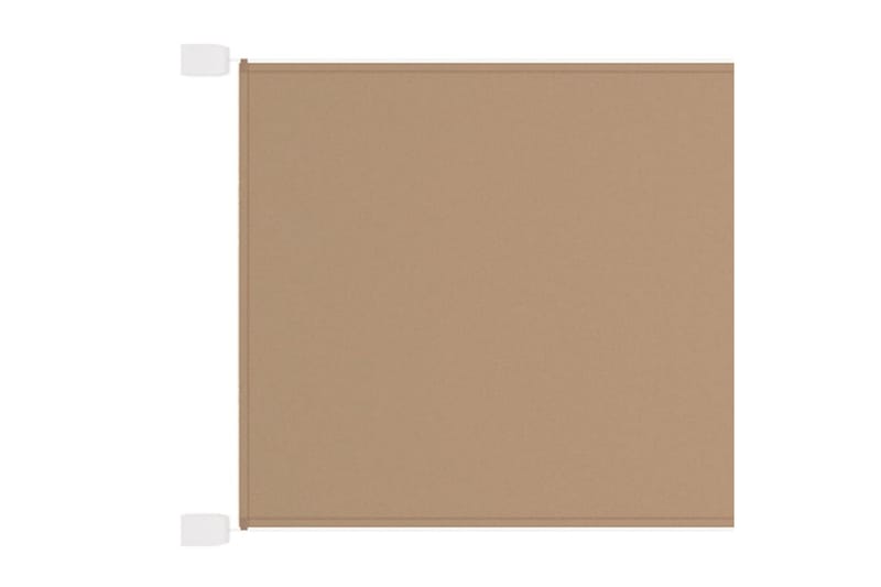 Markis vertikal taupe 100x1200 cm oxfordtyg - Taupe - Fönstermarkis - Markiser