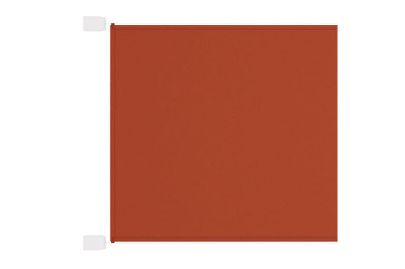 Markis vertikal terrakotta 60x600 cm oxfordtyg - Röd - Fönstermarkis - Markiser
