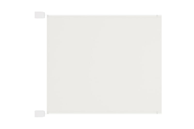 Markis vertikal vit 140x270 cm oxfordtyg - Vit - Utemöbler - Solskydd - Markiser - Fönstermarkis