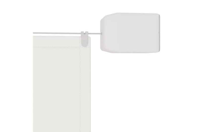 Markis vertikal vit 250x420 cm oxfordtyg - Vit - Fönstermarkis - Markiser - Solskydd fönster