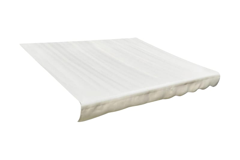 Markisduk gräddvit 500x300 cm - Vit - Utemöbler - Solskydd - Markiser