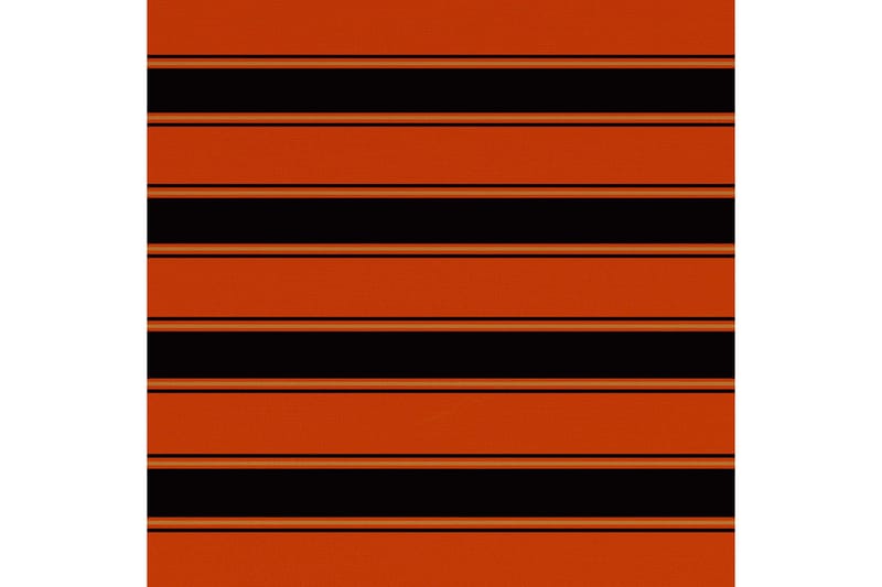 Markisduk orange och brun 400x300 cm - Flerfärgad - Utemöbler - Solskydd - Markiser - Balkongmarkis