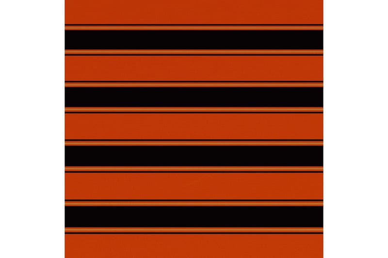 Markisduk orange och brun 400x300 cm - Flerfärgad - Balkongmarkis - Markiser - Terrassmarkis