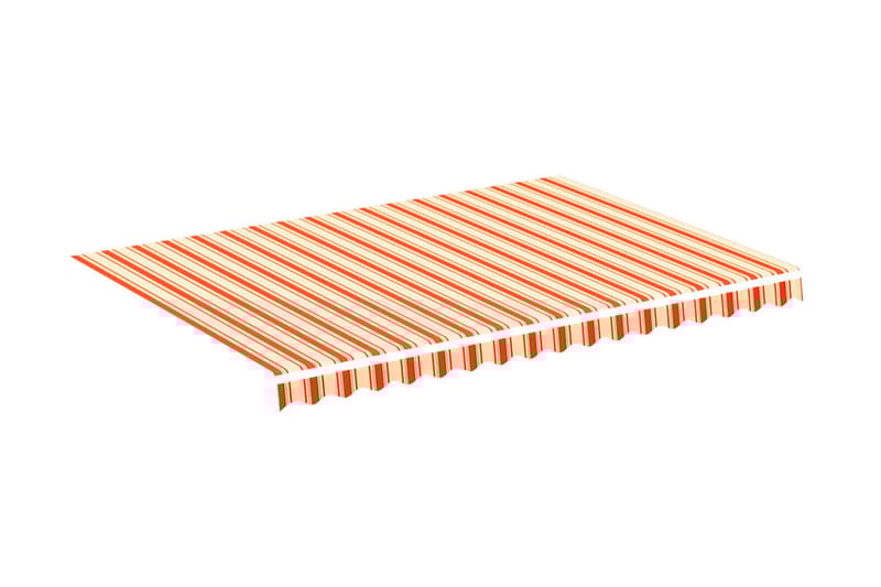 Markisväv gul och orange 3,5x2,5 m - Gul - Utemöbler - Solskydd - Markiser