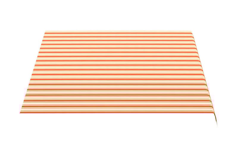 Markisväv gul och orange 3,5x2,5 m - Gul - Utemöbler - Solskydd - Markiser