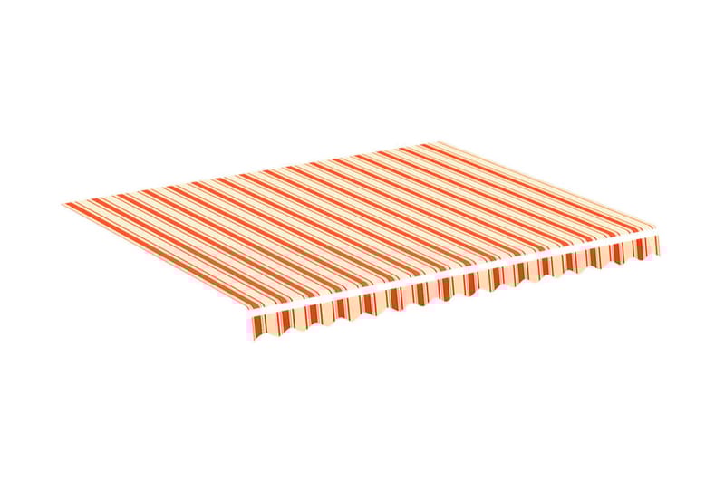 Markisväv gul och orange 3x2,5 m - Gul - Utemöbler - Solskydd - Markiser