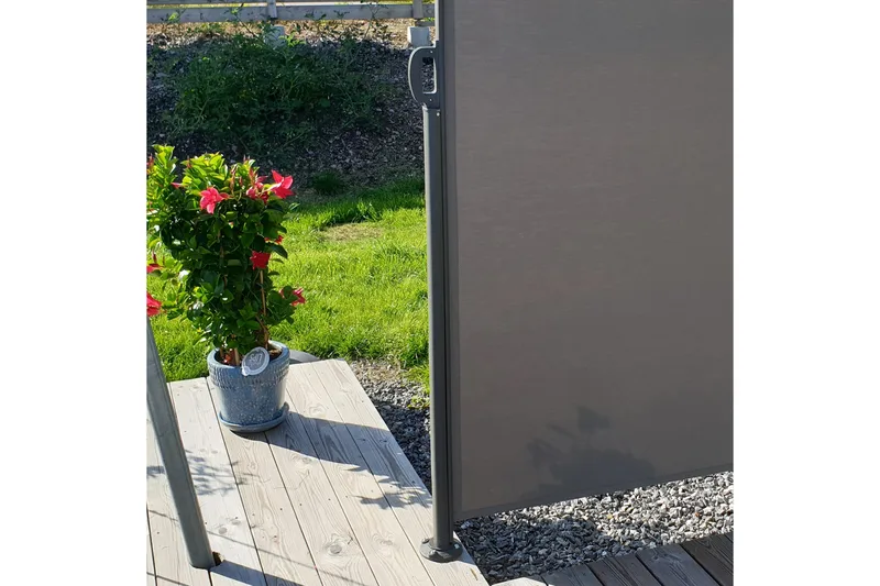 Marvell Sidomarkis 300 cm - Mörkgrå - Utemöbler - Solskydd - Markiser - Balkongmarkis