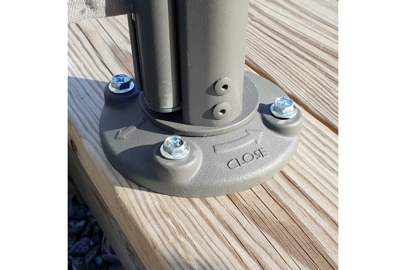 Marvell Sidomarkis 300 cm - Mörkgrå - Utemöbler - Solskydd - Markiser - Balkongmarkis