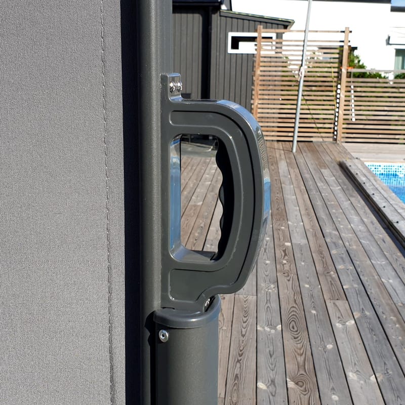 Marvell Sidomarkis 300 cm - Mörkgrå - Utemöbler - Solskydd - Markiser - Balkongmarkis