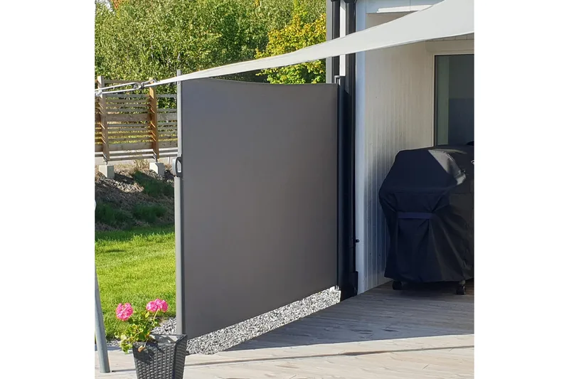 Marvell Sidomarkis 300 cm - Mörkgrå - Utemöbler - Solskydd - Markiser - Balkongmarkis