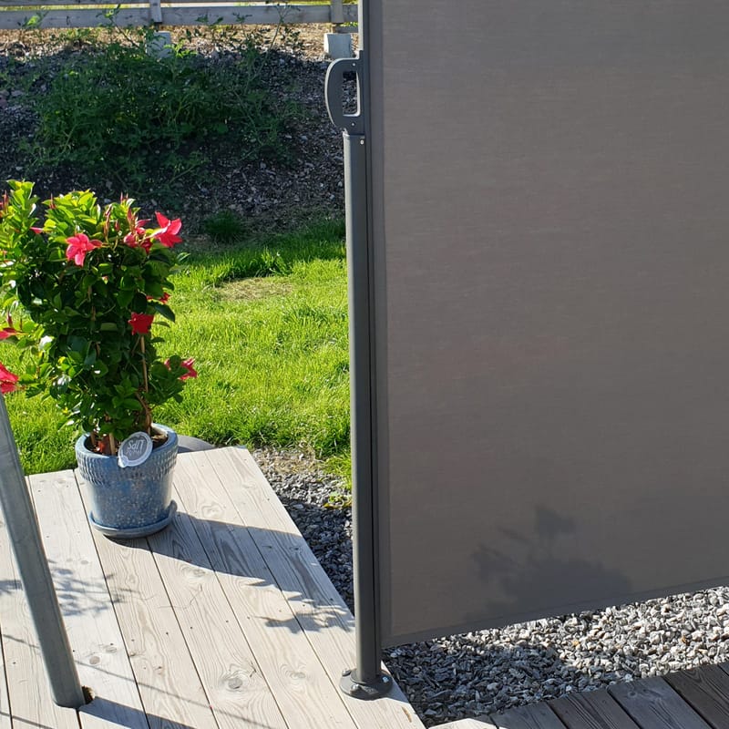 Marvell Sidomarkis 300 cm - Mörkgrå - Utemöbler - Solskydd - Markiser - Balkongmarkis