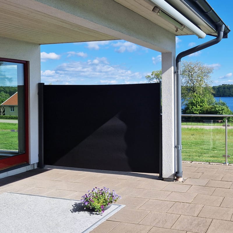 Marvell Sidomarkis 300 cm - Mörkgrå - Utemöbler - Solskydd - Markiser - Balkongmarkis