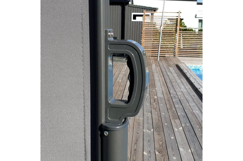 Marvell Sidomarkis 300 cm - Mörkgrå - Utemöbler - Solskydd - Markiser - Balkongmarkis