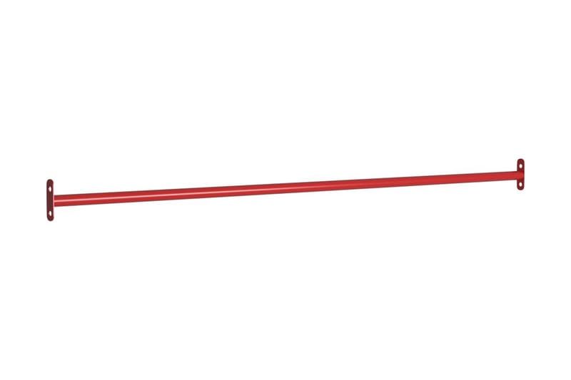 Räck 125 cm stål röd - Balkongmarkis - Markiser - Terrassmarkis