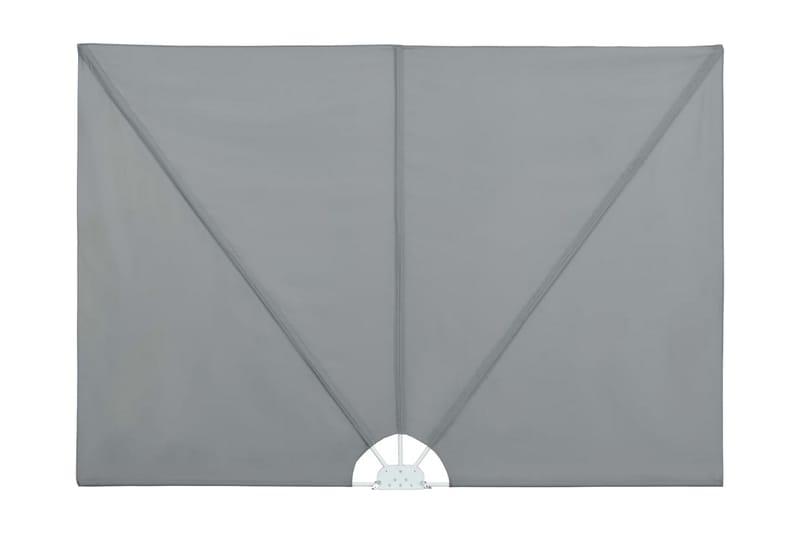 Sidomarkis för terrass grå 300x150 cm - Grå - Utemöbler - Solskydd - Markiser - Balkongmarkis