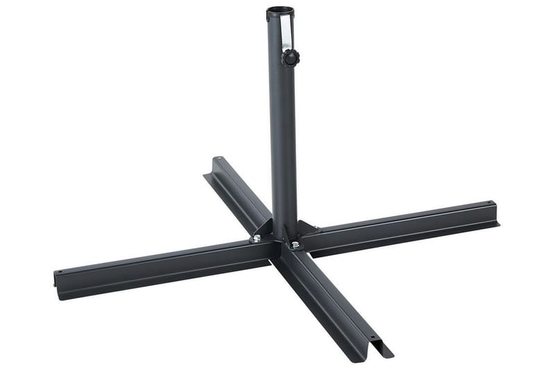 Bolu Parasollfot 100x100 cm - Svart - Utemöbler - Solskydd - Parasoll - Parasollfot