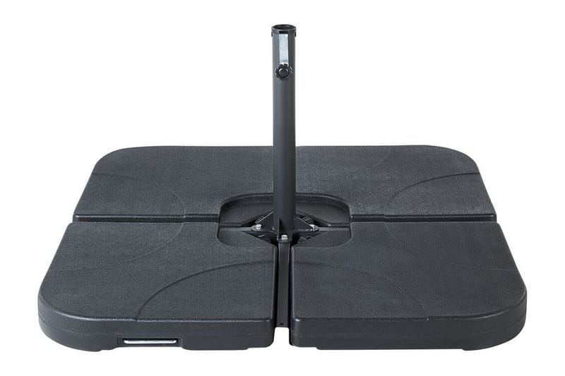Bolu Parasollfot 100x100 cm - Svart - Utemöbler - Solskydd - Parasoll - Parasollfot