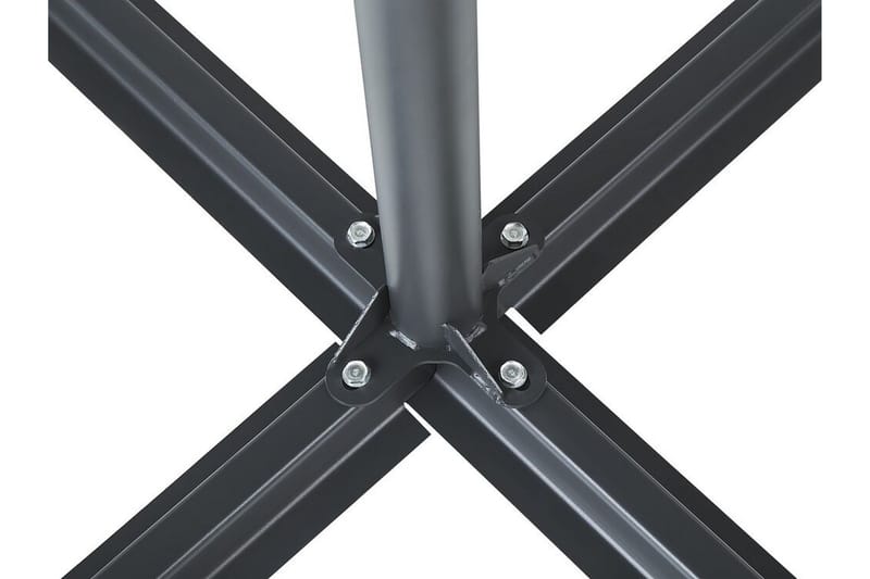 Bolu Parasollfot 100x100 cm - Svart - Utemöbler - Solskydd - Parasoll - Parasollfot
