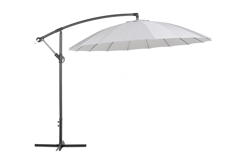 Calabria Ii Parasoll 235 cm - Ljusgrå - Utemöbler - Solskydd - Parasoll