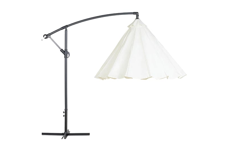 Calabria Ii Parasoll 235 cm - Vit - Utemöbler - Solskydd - Parasoll