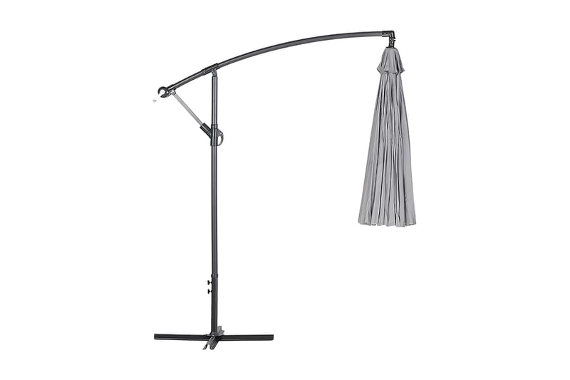 Calabria Ii Parasoll 235 cm - Grå - Utemöbler - Solskydd - Parasoll - Hängparasoll & frihängande parasoll