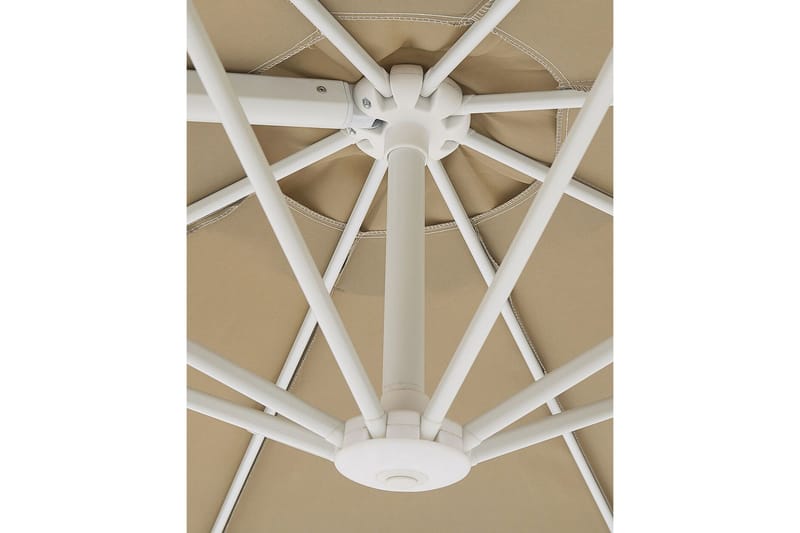Calimera Hängparasoll 295 cm - Beige/Vit - Utemöbler - Solskydd - Parasoll - Hängparasoll & frihängande parasoll