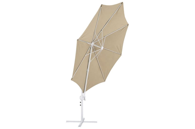Calimera Hängparasoll 295 cm - Beige/Vit - Utemöbler - Solskydd - Parasoll - Hängparasoll & frihängande parasoll