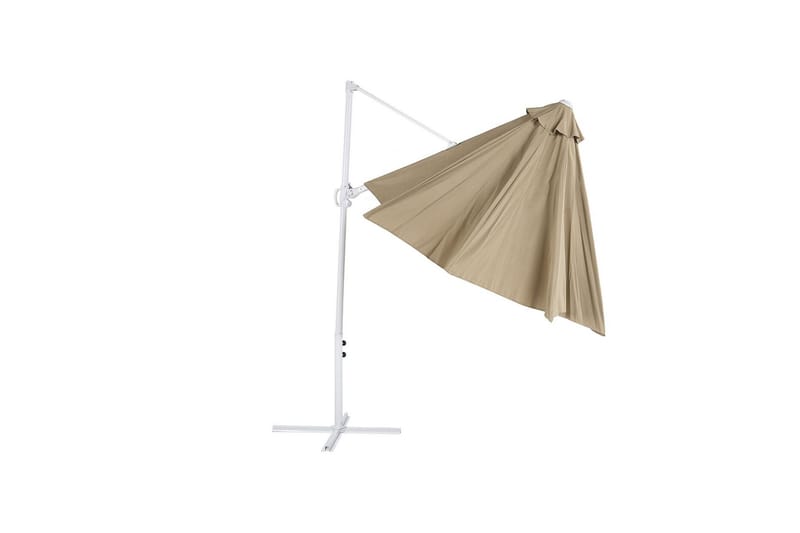 Calimera Hängparasoll 295 cm - Beige/Vit - Utemöbler - Solskydd - Parasoll - Hängparasoll & frihängande parasoll