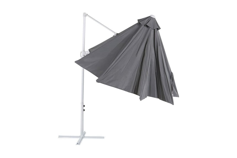 Calimera Hängparasoll 295 cm - Grå/Vit - Utemöbler - Solskydd - Parasoll - Hängparasoll & frihängande parasoll