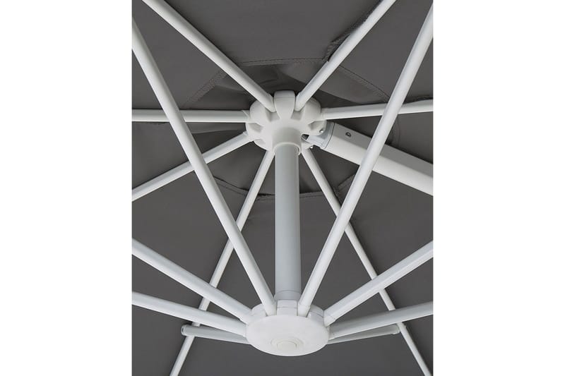Calimera Hängparasoll 295 cm - Grå/Vit - Utemöbler - Solskydd - Parasoll - Hängparasoll & frihängande parasoll