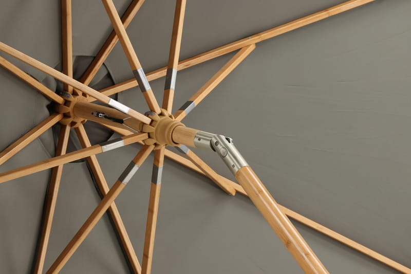 Cerox Parasoll 270 cm - Grå - Utemöbler - Solskydd - Parasoll