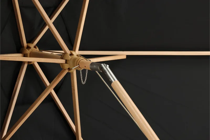 Corypho Parasoll 250 cm - Svart - Utemöbler - Solskydd - Parasoll