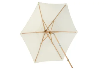 Corypho Parasoll 250 cm - Vit - Utemöbler - Solskydd - Parasoll - Hängparasoll & frihängande parasoll