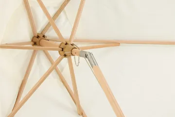 Corypho Parasoll 250 cm - Vit - Utemöbler - Solskydd - Parasoll - Hängparasoll & frihängande parasoll
