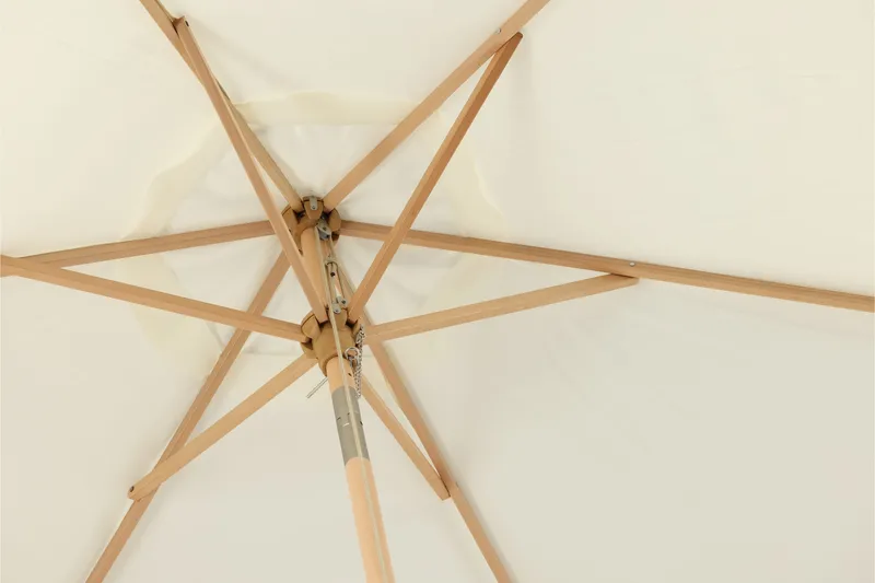 Corypho Parasoll 250 cm - Vit - Utemöbler - Solskydd - Parasoll