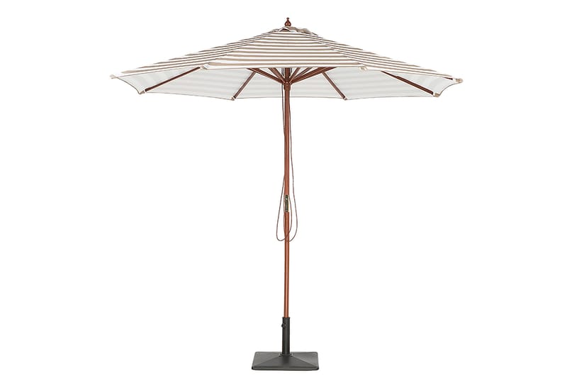 Ferentillo Parasoll 245 cm - Beige/Brun - Utemöbler - Solskydd - Parasoll