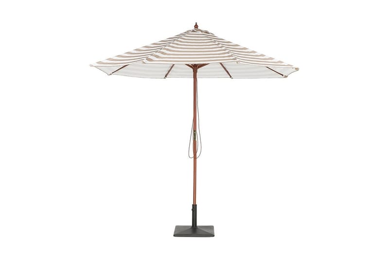 Ferentillo Parasoll 245 cm - Beige/Brun - Utemöbler - Solskydd - Parasoll
