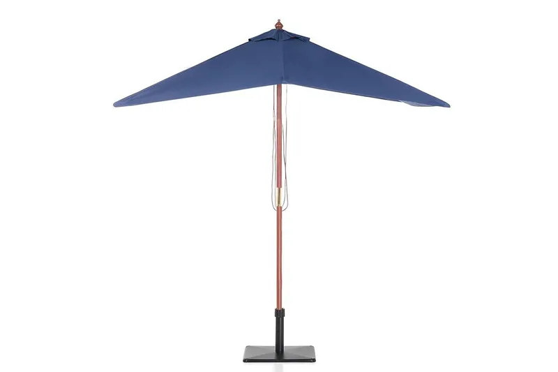 Flamenco Parasoll 244 cm - Blå - Utemöbler - Solskydd - Parasoll - Balkongparasoll
