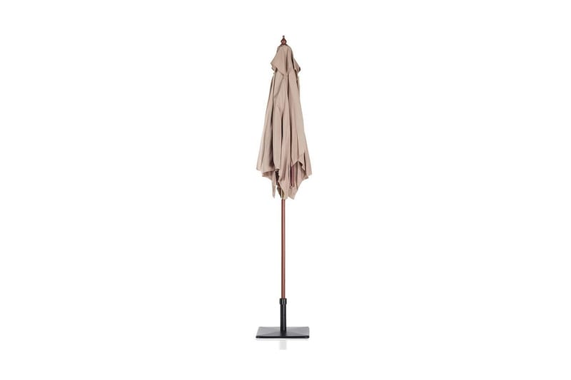 Flamenco Parasoll 244 cm - Ljusbrun - Utemöbler - Solskydd - Parasoll