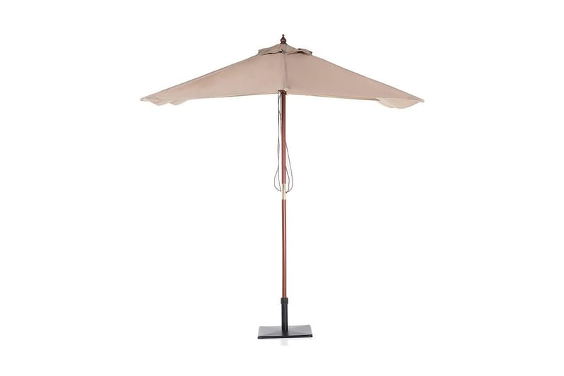Flamenco Parasoll 244 cm - Ljusbrun - Utemöbler - Solskydd - Parasoll