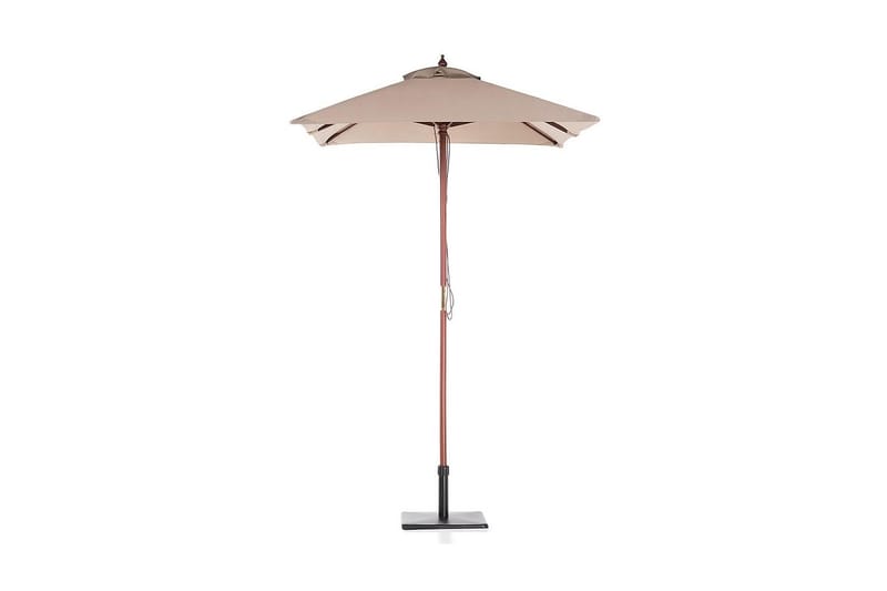 Flamenco Parasoll 244 cm - Ljusbrun - Utemöbler - Solskydd - Parasoll