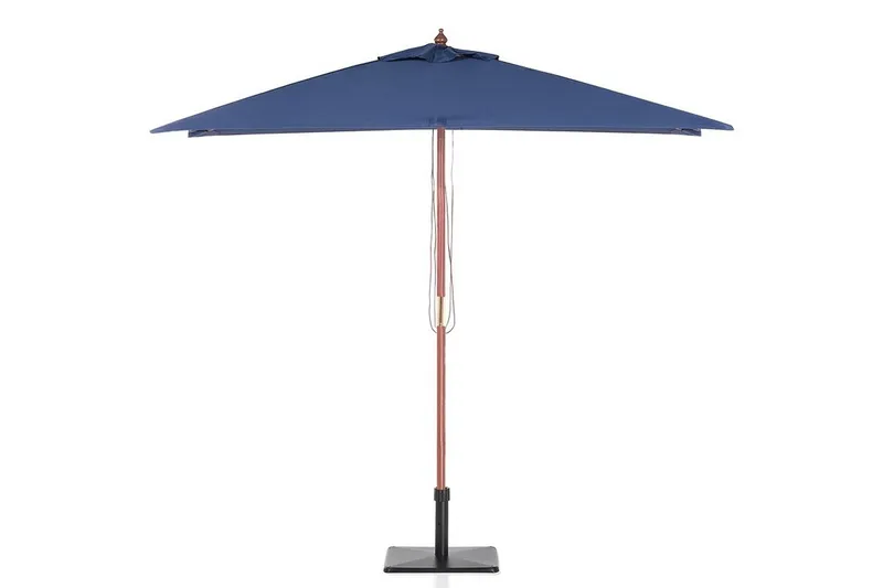 Flamenco Parasoll 244 cm - Blå - Utemöbler - Solskydd - Parasoll - Balkongparasoll