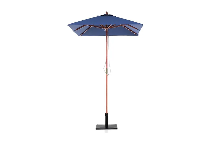 Flamenco Parasoll 244 cm - Blå - Utemöbler - Solskydd - Parasoll - Balkongparasoll