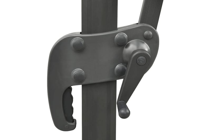 Frihängande parasoll med ventilation 300x300 cm grön - Grön - Utemöbler - Solskydd - Parasoll - Hängparasoll & frihängande parasoll