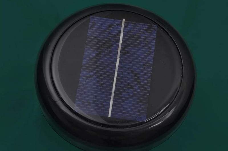 LED Frihängande parasoll 3 m grönt - Grön - Utemöbler - Solskydd - Parasoll - Hängparasoll & frihängande parasoll
