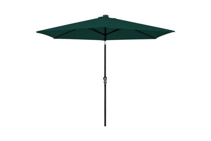 LED Frihängande parasoll 3 m grönt - Grön - Hängparasoll & frihängande parasoll