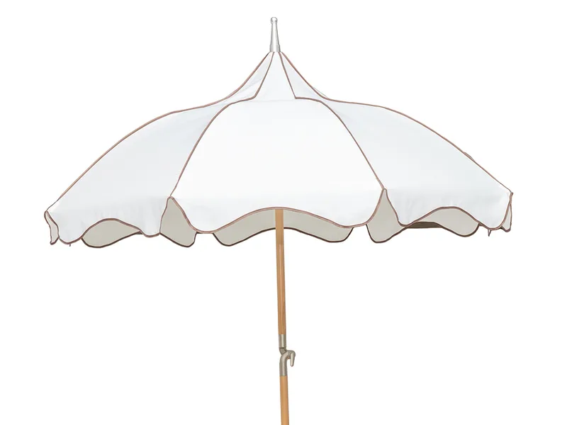 Hillerstorp Toppy Parasoll 200 cm, Vit